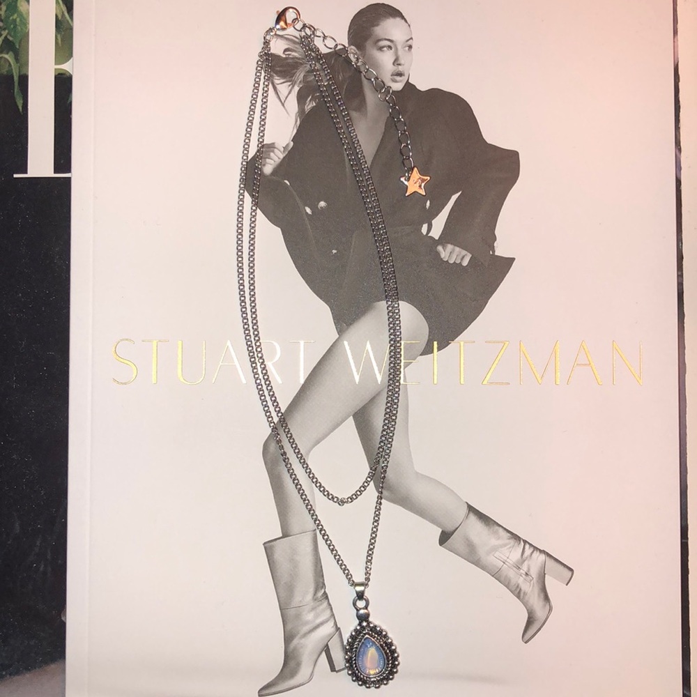 Layered Stone Pendant Necklace